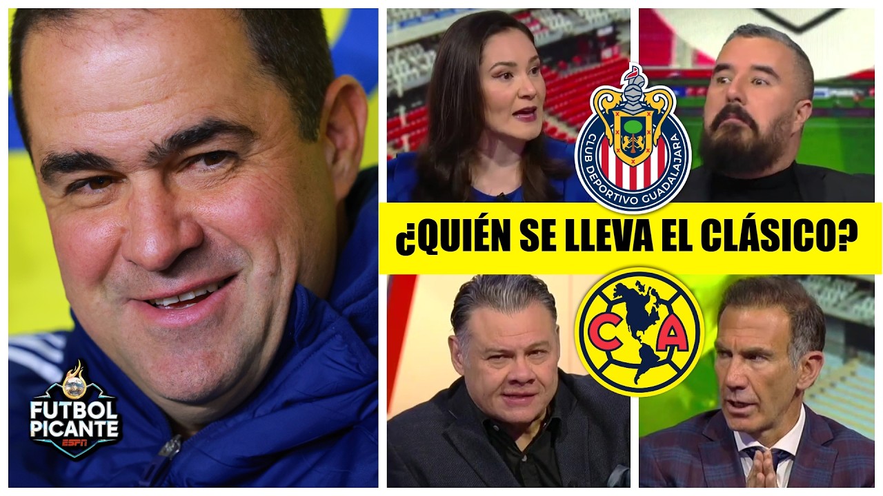 DEBATE CALIENTE Álvaro Morales no acepta que el AMÉRICA no es favorito ante CHIVAS | Futbol Picante