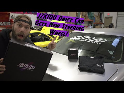 Drift JZX100 Gets New Steering Wheel! DND Performance Interior