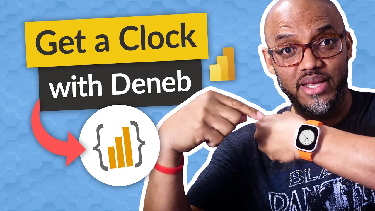 How to get a CLOCK in your Power BI Report