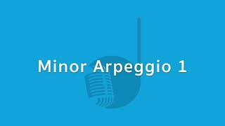 แบบฝึกหัด Minor Arpeggio 1