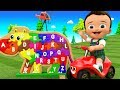 Phonics Song For Kids Baby Fun Learning Alphabets For Kids With Hippopotamus 3D Wooden Puzzle Toy