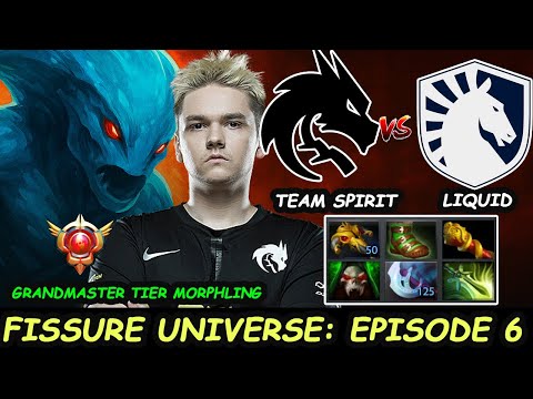 Yatoro Morphling Grandmaster | Team Spirit vs Liquid FISSURE Universe Ep.6