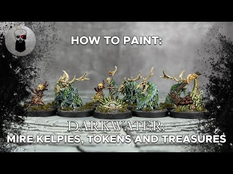 Contrast+ How to Paint: Darkwater – Mire Kelpies, Tokens and Treasures