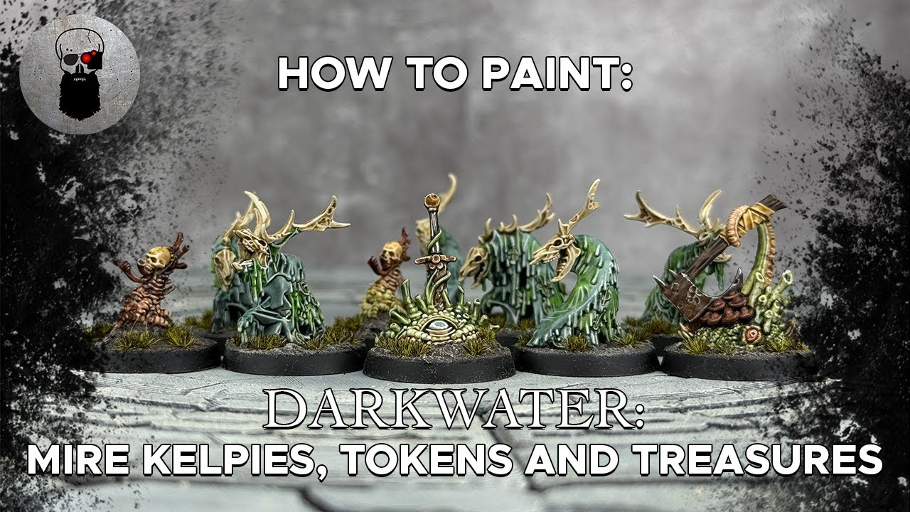 Contrast+ How to Paint: Darkwater – Mire Kelpies, Tokens and Treasures