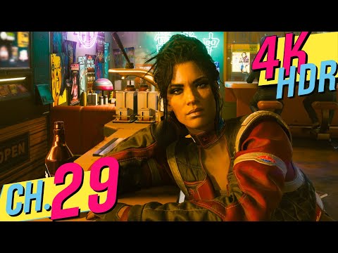 [4K HDR] Cyberpunk 2077 (100%, Very Hard, All Side Quests) Walkthrough Part 29 - Lightning Breaks