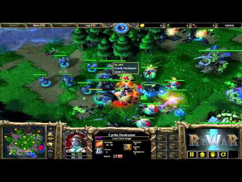 ZhouXixi(NE) vs WFZ(UD) - Game 2 - WarCraft 3 gameplay - RN550