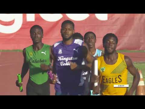 Sprint Medley Relay Open | Boys | 2024 Anthrick Corporate Area Meet | SportsMax TV