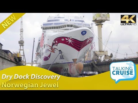 Dry Dock Discovery – Norwegian Jewel Cruise Ship (Before & After)