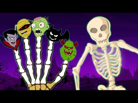 Midnight Magic | Part 3 | Finger Family Halloween Scary Kids Songs s by Teehee Town