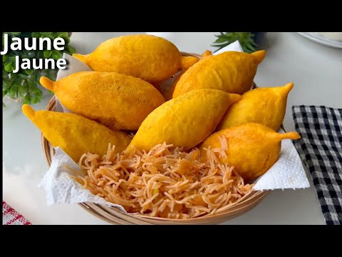 YELLOW-YELLOW MACA CAKE, maca vermicelli cake