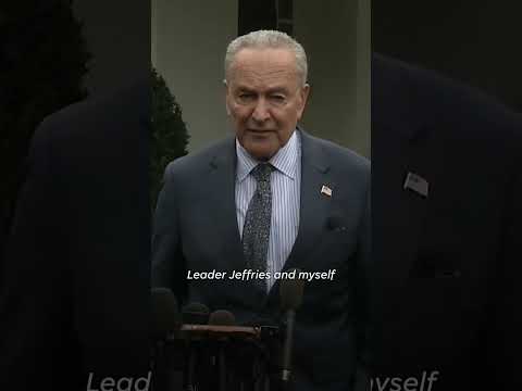 Biden, congressional leaders meet to discuss Ukraine and shutdown Shorts