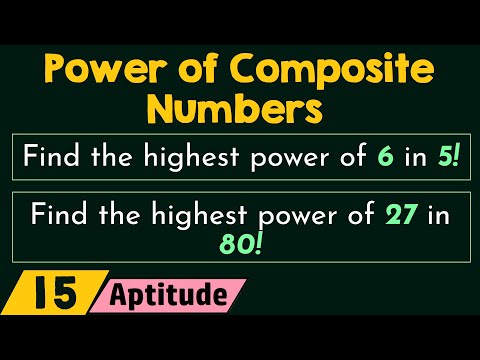 Power of Composite Number in a Factorial