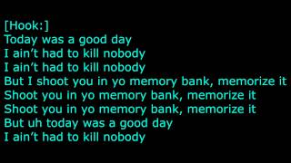 Tyga Ft. Lil Wayne &amp; Meek Mill -- Good Day Lyrics on screen