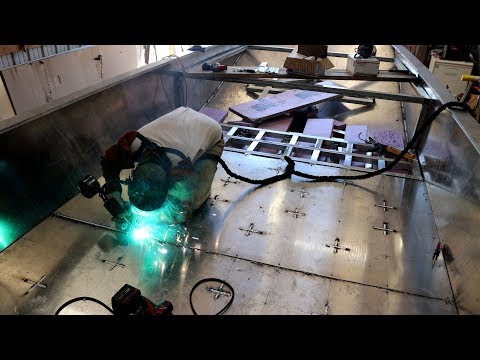 Building a 25ft Aluminum Boat Part 12
