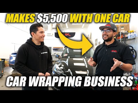 How to Start a Car Wrapping Business (and Make Thousands)