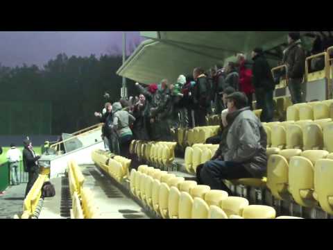 Kartofliska.pl: Victoria Sulejowek - Wilga Garwolin - doping kibicow Wilgi - 13.10.12