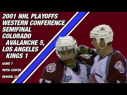 2001 NHL Western Conference Semifinal Game 7: Colorado Avalanche 5, Los Angeles Kings 1