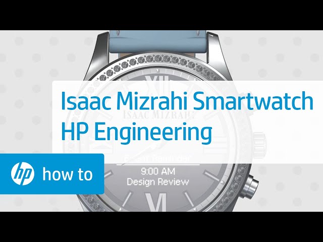 Video teaser per Isaac Mizrahi Smartwatch Engineered by HP