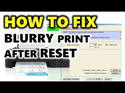 EPSON L120 ISSUE FIXED! (Blurry or double print after waste inkpad