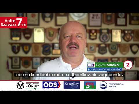 Dajme Slovensko do poriadku. Odborne, slušne a zodpovedne. Spoločne to dokážeme! Voľte 7!✅