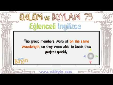 Eğlenceli İngilizce: Deyimler 2 (Idioms)