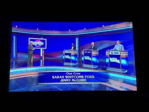 Jeopardy, Burt Thakur Day 2 - short end credits (11/6/20)