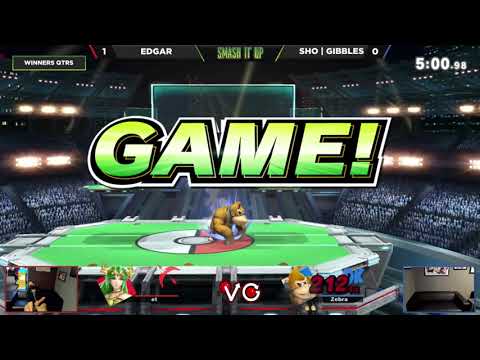 Smash It Up - Edgar (Palutena) Vs. Gibbles (Donkey Kong) - Winners Qtrs