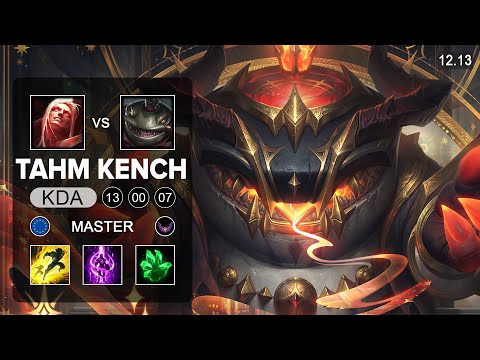 Tahm Kench vs Vladimir Top - EUW Master - Patch 12.13 Season 12