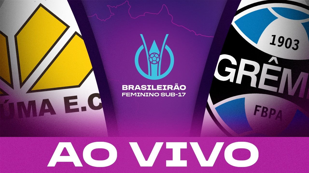 AO VIVO COM IMAGENS: CRICIÚMA x GRÊMIO | BRASILEIRÃO FEMININO SUB-17