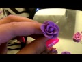 How To: Rose Stud Earrings (Polymer Clay Tutorial ...