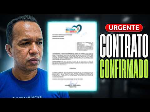URGENTE! CONCURSO GUARDA MUNICIPAL GLÓRIA DO GOITÁ-PE: EP TEVE ACESSO AO CONTRATO