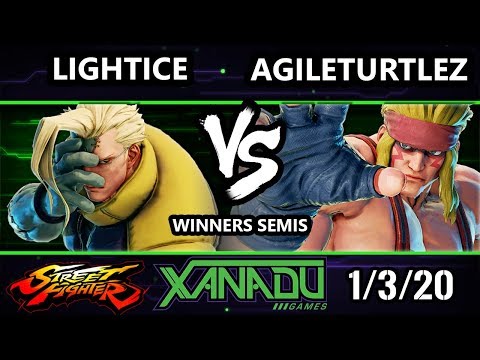 F@X 335 SFV - Lightice (Nash) Vs. agileturtlez (Alex) Street Fighter V Winners Semis