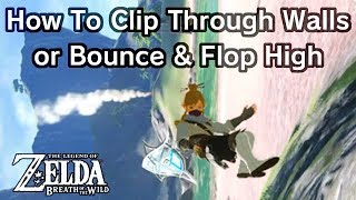 BotW Glitches &amp; Tricks: Shield Clipping, Fosbury Flopping, &amp; Skew Bouncing