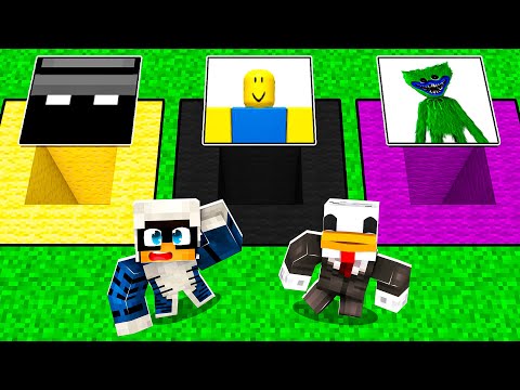 NON CADERE NEL BUCO SBAGLIATO DEI SUPERCATTIVI - MINECRAFT ITA
