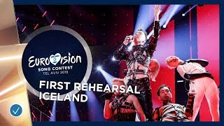 Iceland 🇮🇸 - Hatari - Hatrið mun sigra - First Rehearsal - Eurovision 2019