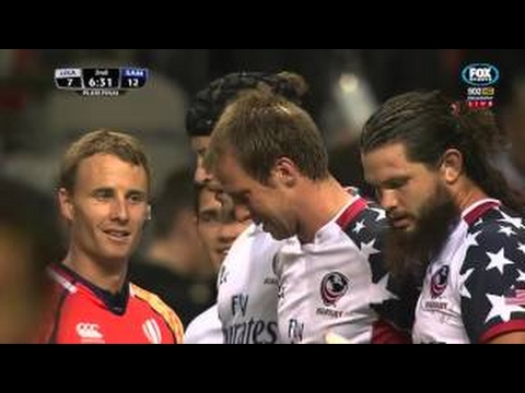 Plate Final - USA vs Samoa rugby sevens full match 13.03.2016 | Vancouver World Series 7s