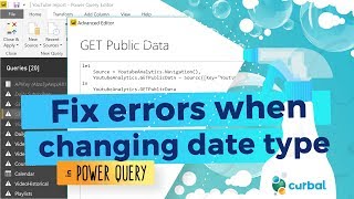 Fix errors when importing or converting date columns in Power BI - Power BI Tips & Tricks #21