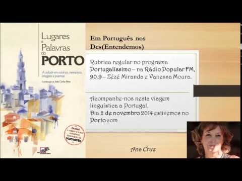 Em Português nos Des(Entendemos) - 2 novembro 2014 - Porto - Ana Cruz