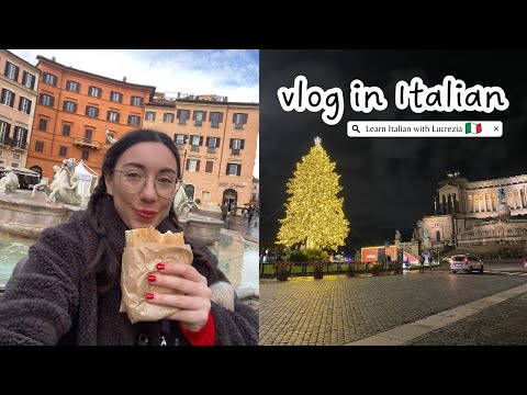 Italian vlog: facciamo una passeggiata al centro di Roma (Subtitles)
