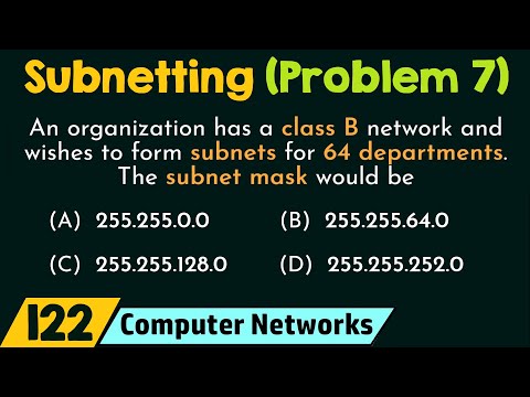 Subnetting Solved Problem 7