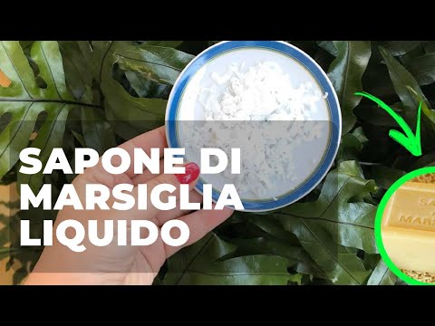 Come fare il SAPONE DI MARSIGLIA LIQUIDO?