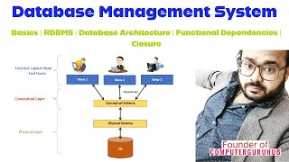 RDBMS | Basics | Database Architecture | Functional Dependencies | Closure | ACID Properties