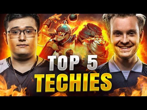 TOP 5 BEST TECHIES PLAYERS IN DOTA 2