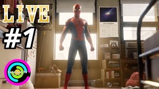 #1[マーベルスパイダーマン]空を舞いたいスパイディーしおしお実況[PS4 LIVE]