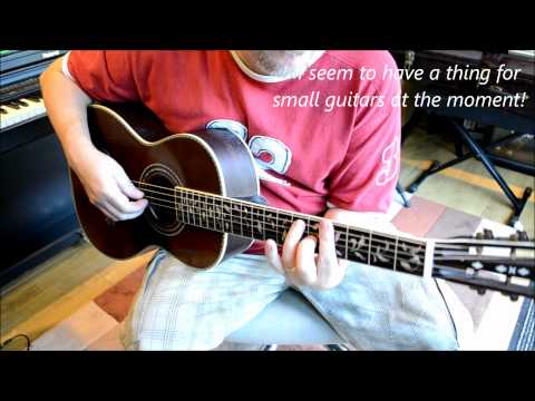 Washburn R320SWR review and demo - Vintage Series all-solid parlour guitar