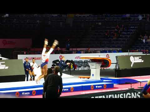Mélanie De Jesus Dos Santos - Qualif saut Stuttgart 2019