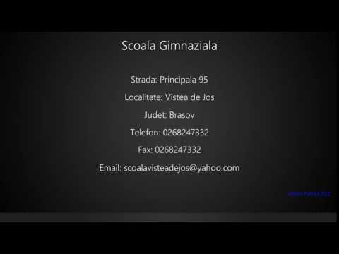 Scoala Gimnaziala Vistea de Jos