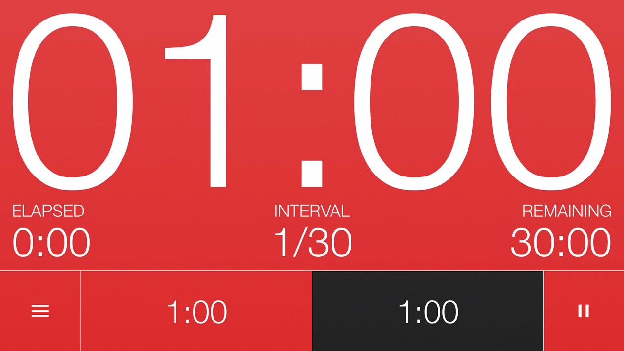60 Second Interval Timer