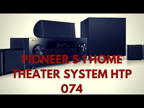 Pioneer 5 1 Home Theater System HTP 074