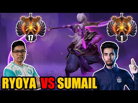 Ryoya [Void Spirit] VS Sumail [Ember Spirit] - Epic Top Rank Battle Dota 2